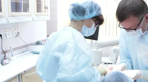 Dentist surgery Stock Footage 49491455