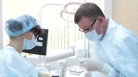 Dentist surgery Stock Footage 49491461