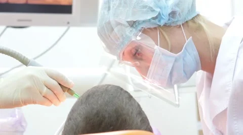 Dentist surgery Stock Footage 49491488