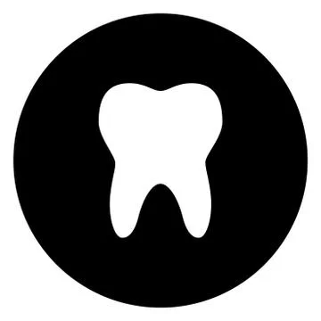 Dentist teeth icon vector graphics design. Illustrazione stock