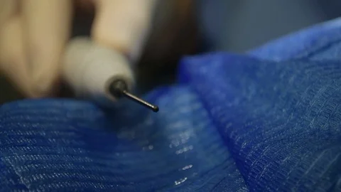 Dentist tool and water Stock Footage 128453331