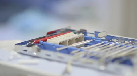 Dentist tools 2 Stock Footage 47674501