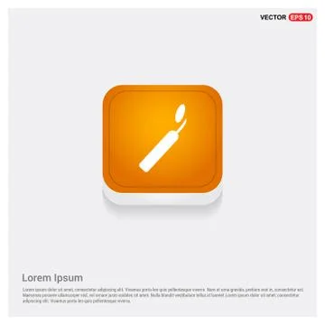 Dentist tools elements icon Stock Illustration