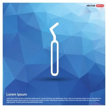 Dentist tools elements icon イラスト素材