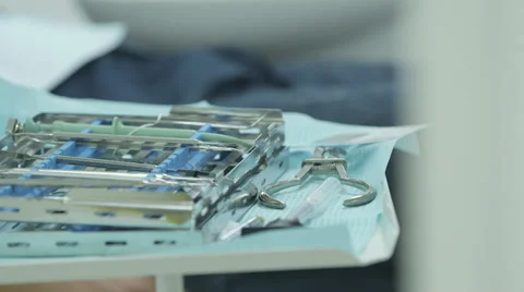 Dentist tools Stock Footage 47674465