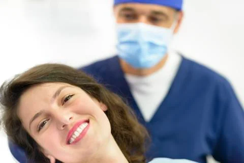 Dentist visit Stock Photos
