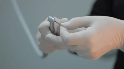 Dentist at work Stock Footage 33800701