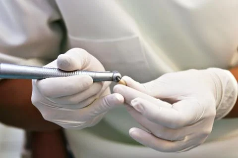 Dentist working Фото