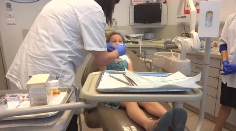 Dentist before x ray Stock-Footage 58811522
