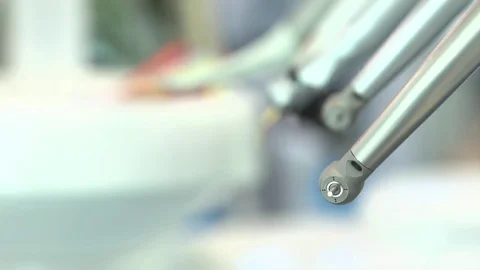 Dentistry Equipment close up Stockbeeldmateriaal 72532882