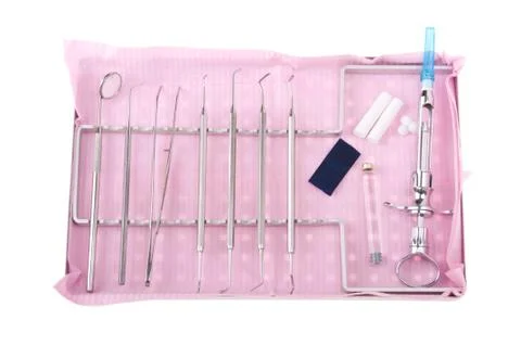 Dentistry kit Stock Photos