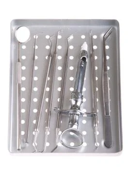 Dentistry kit Stock Photos
