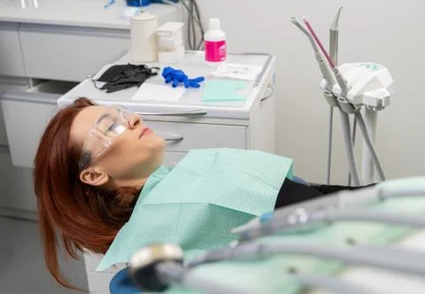 At the dentist's appointment, Stock Photos