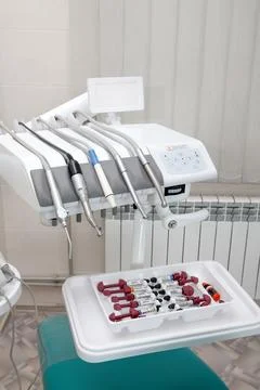 Dentists equipment 스톡 사진