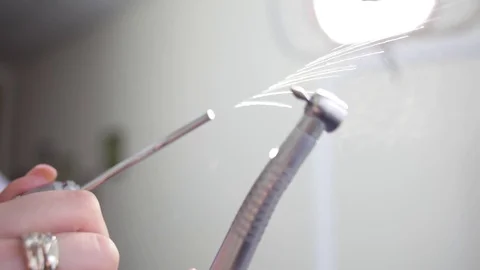 In the dentist's office. Stock Footage 129741862