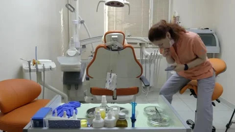 Dentist's office. Stock Footage 147728465