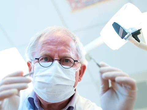 At dentist's office Stock Photos