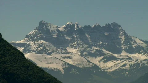 Dents du Midi 動画素材 378547