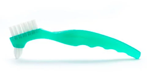 Denture brush Stock Photos