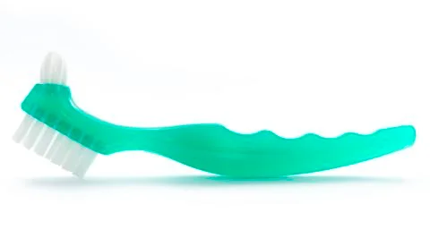 Denture brush Stock Photos