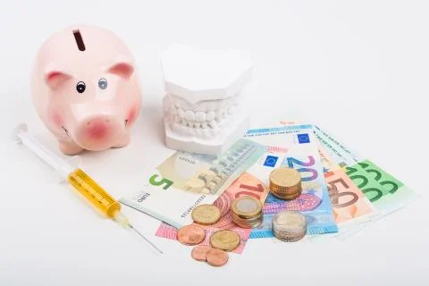 Dentures costs Stock Photos