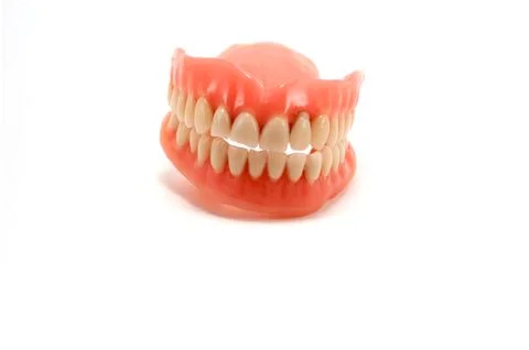 Dentures Foto stock