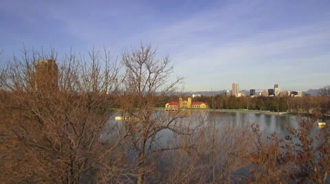 Denver Aerial Park Stock Footage 24791080