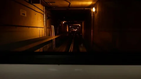 Denver Airport Train Stock Footage 81367898