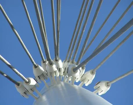 Denver Bridge Cables Stock Photos