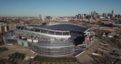 Broncos Team Store, Sports Authority Stadium Editorial Stock Image