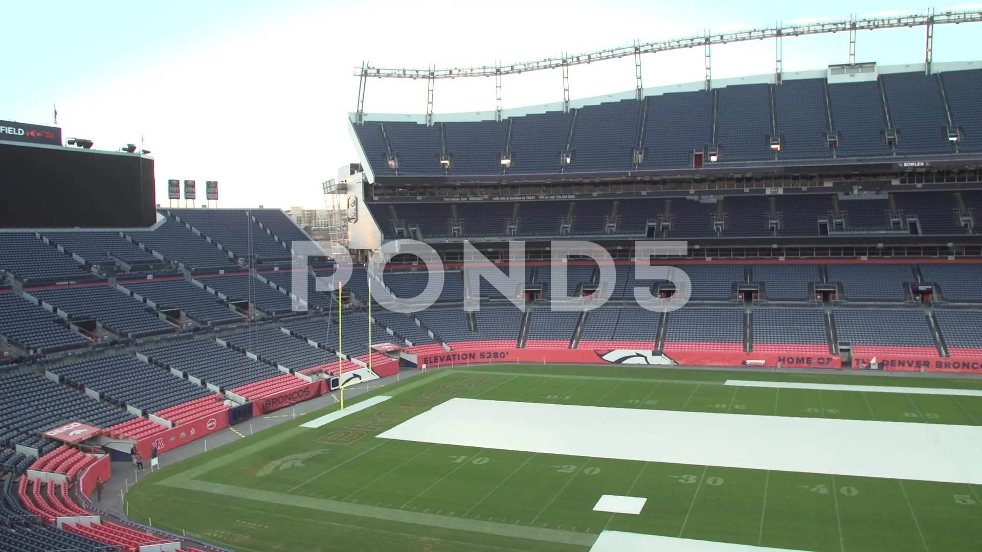 Empower Field at Mile High Stadium, section 519, home of Denver Broncos,  page 1