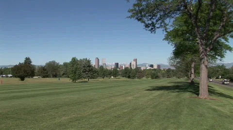 Denver, CO Golf Course Vídeo Stock 379086