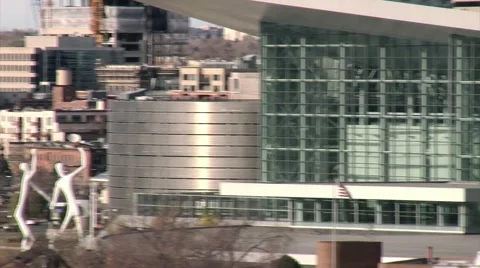 Denver Dancing Statues 01 Stock Footage 47079838