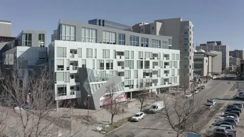 Denver Downtown Drone 스톡 동영상 232160568