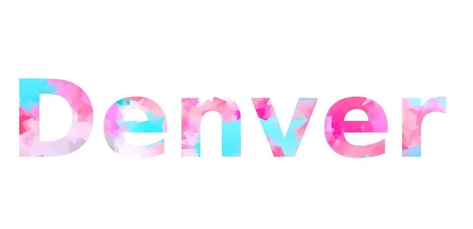 Denver Stock Illustration