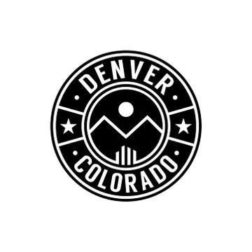 Denver logo. Vector and illustration. Stock Illustration