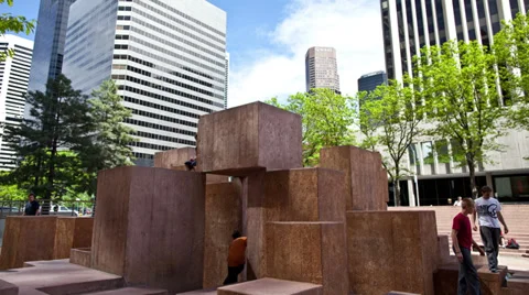 Denver Parkour -  4K Stock-Footage 30362850