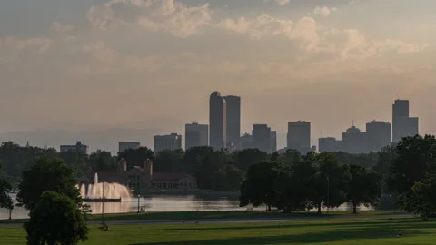 Denver Rocky Mountain Timelapse Vidéo 202184491