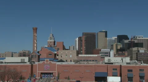 Denver skyline 1 Stock Footage 49451466