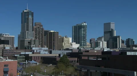 Denver skyline 2 Stock Footage 49451573