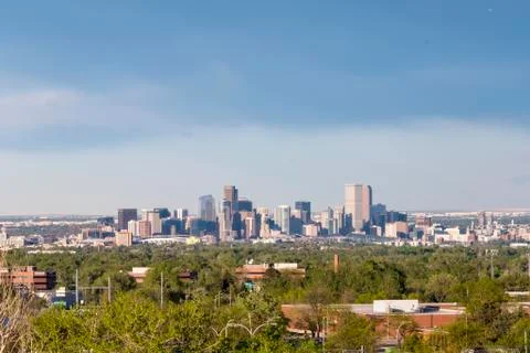 Denver Skyline Stock Photos