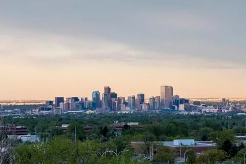 Denver Skyline Stock Photos