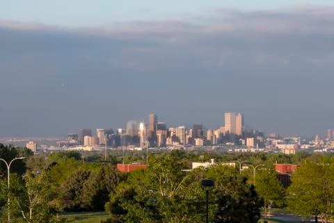 Denver Skyline Stock Photos