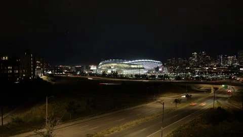 Denver stadium before rain Stock-Footage 204769514