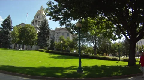 Denver State Capitol Stock Footage 32929580