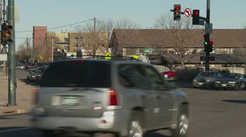 Denver street 10 Stock Footage 49452982