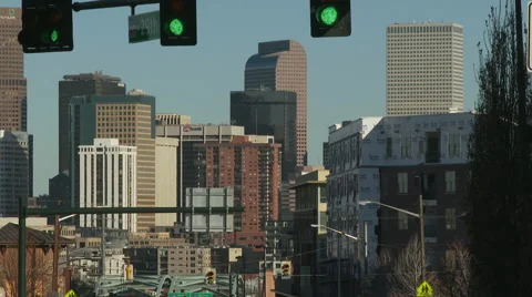 Denver streets 12 Stock Footage 49453770
