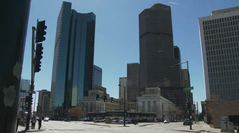 Denver streets 2 Stock Footage 49427338
