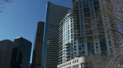 Denver streets 4 Stock Footage 49427582