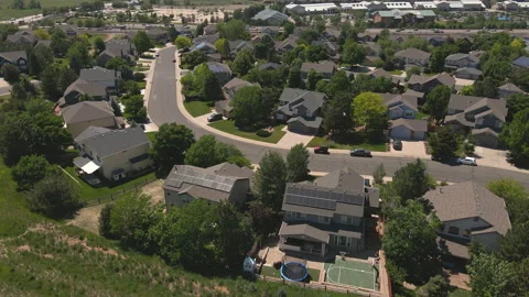 Denver Suburbs 스톡 동영상 165256013